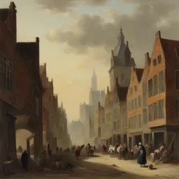 a city by Willem Hofhuizen