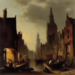a city by Willem Kalf
