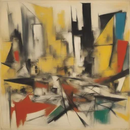 a city by Willem de Kooning