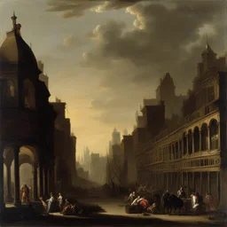 a city by Willem van Aelst