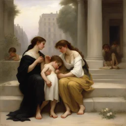 a city by William-Adolphe Bouguereau