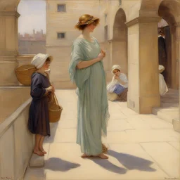 a city by William Henry Margetson