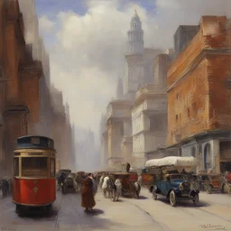 a city by William Logsdail