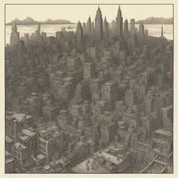 a city by William Stout