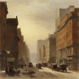 a city by William Trost Richards