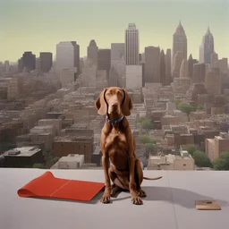 a city by William Wegman