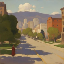 a city by William Wendt
