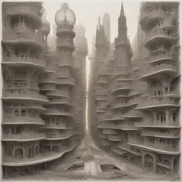a city by Wim Delvoye