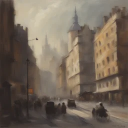 a city by Wojciech Ostrycharz