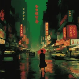 a city by Wong Kar-wai