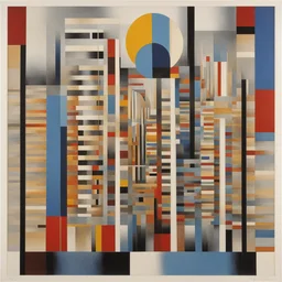 a city by Yaacov Agam