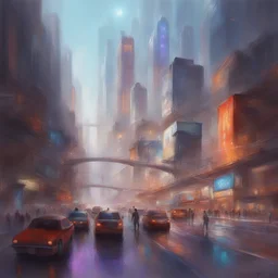 a city by Yanjun Cheng