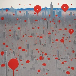 a city by Yayoi Kusama