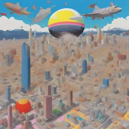 a city by Yoh Nagao