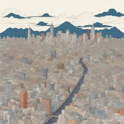 a city by Yuki Katsura