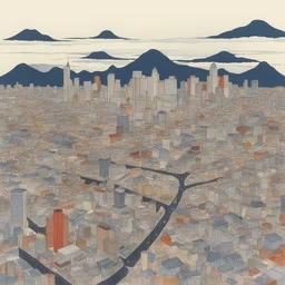 a city by Yukimasa Ida