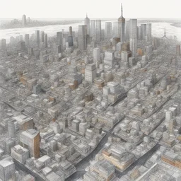 a city by Yusuke Murata