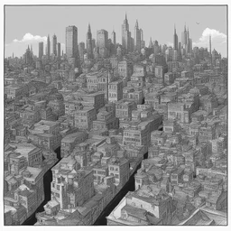 a city by Ziraldo