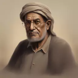 a character by Abdel Hadi Al Gazzar