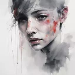 a character by Agnes Cecile