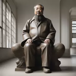 a character by Ai Weiwei
