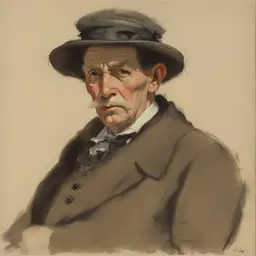 a character by Albert Benois
