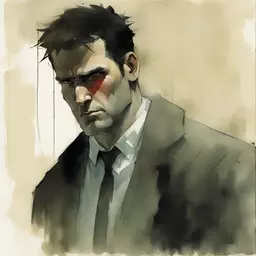 a character by Alex Maleev
