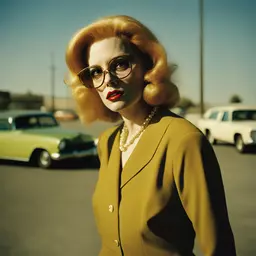 a character by Alex Prager