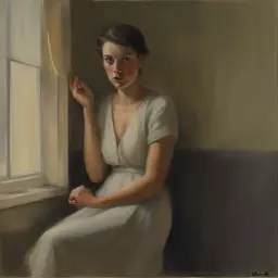 a character by Alex Russell Flint