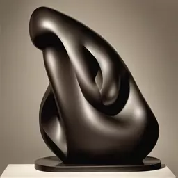 a character by Alexander Archipenko