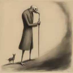 a character by Alfred Kubin