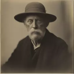 a character by Alvin Langdon Coburn