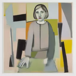 a character by Amy Sillman