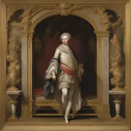 a character by Andre-Charles Boulle