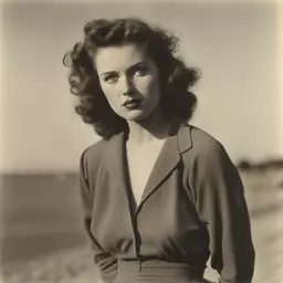 a character by Andre De Dienes