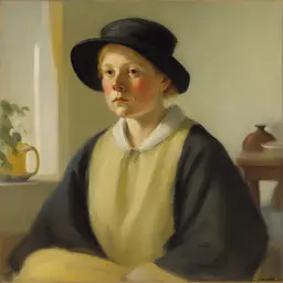a character by Anna Ancher