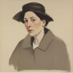 a character by Anne Rothenstein