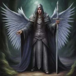 a character by Anne Stokes