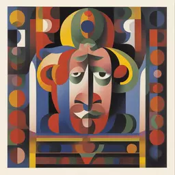a character by Auguste Herbin