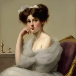 a character by Auguste Toulmouche