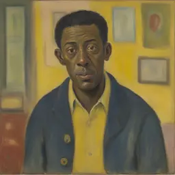 a character by Beauford Delaney