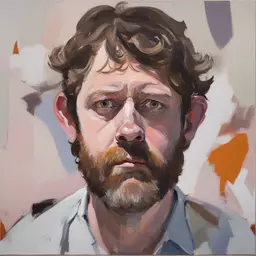 a character by Ben Quilty