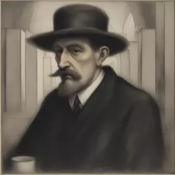 a character by C. R. W. Nevinson
