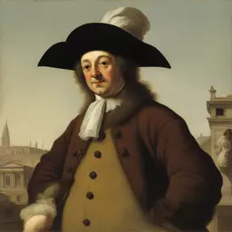 a character by Canaletto