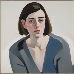 a character by Chantal Joffe