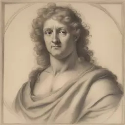 a character by Charles Le Brun