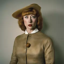 a character by Cindy Sherman