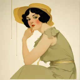 a character by Coles Phillips