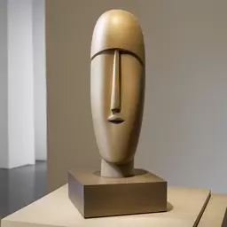a character by Constantin Brancusi