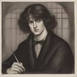 a character by Dante Gabriel Rossetti